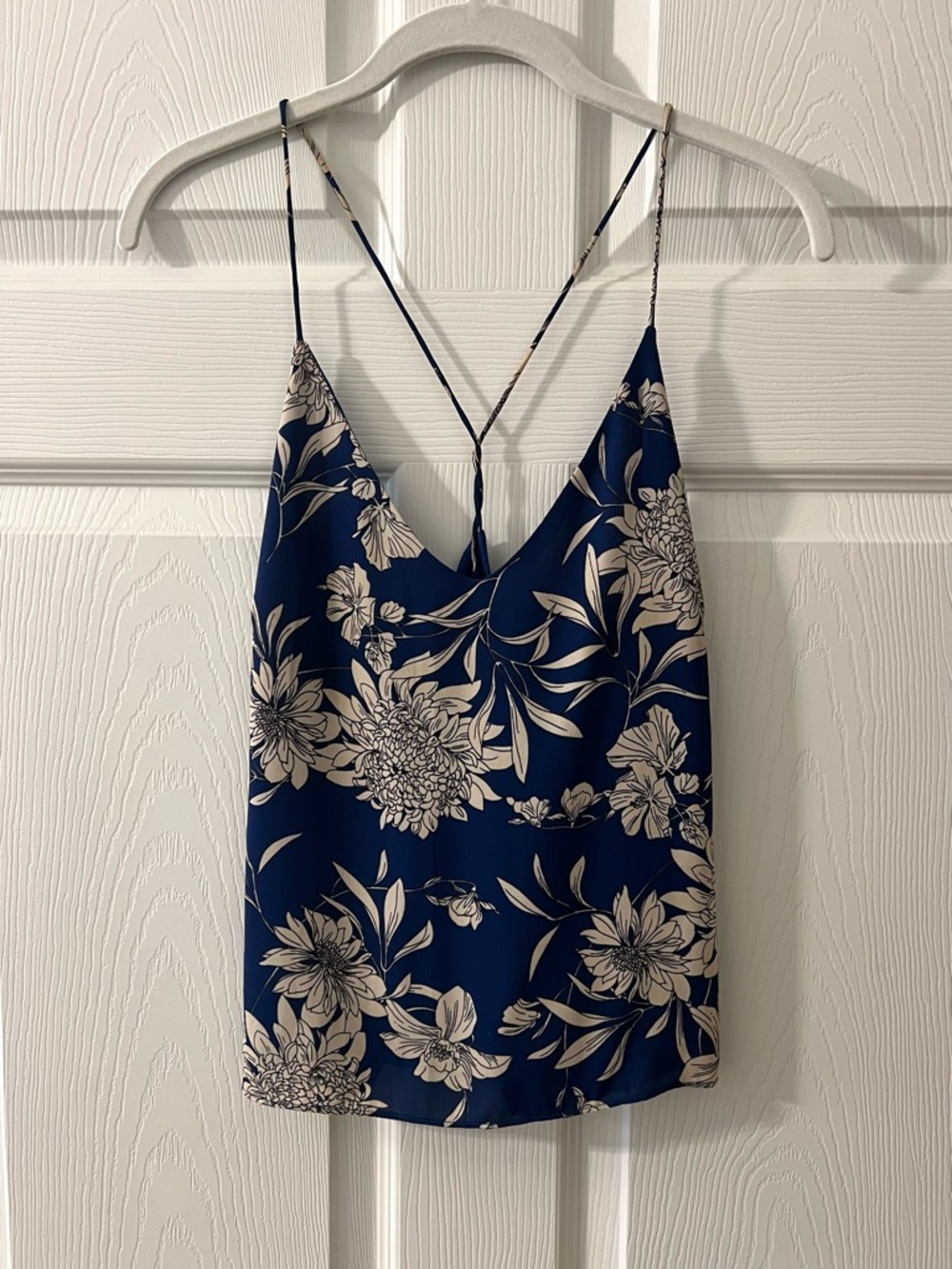 Sugarlips Floral Print Chiffon Tank Top